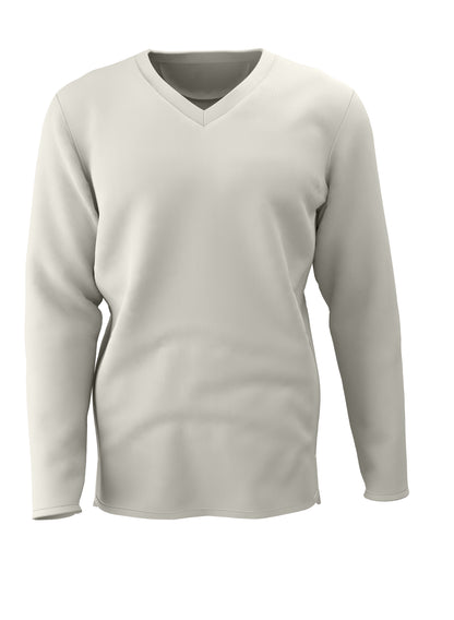 RADIAL CRICKET JUMPER IVORY